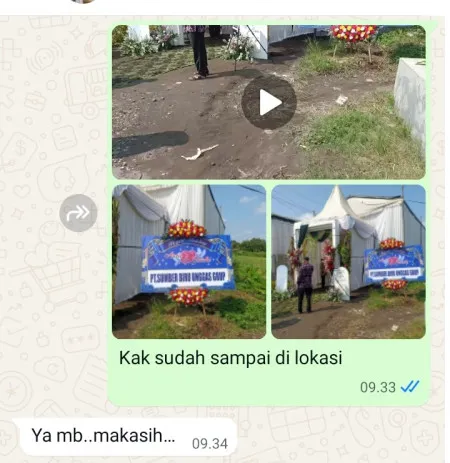 Pengiriman Karangan Bunga Taman Mini Indonesia Indah