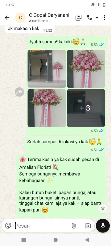 Pengiriman Karangan Bunga Taman Mini Indonesia Indah