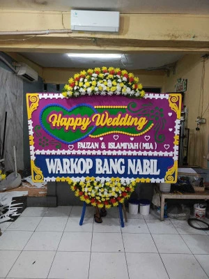 Papan Bunga di Taman Mini Indonesia Indah