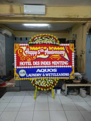 Papan Bunga di Taman Mini Indonesia Indah