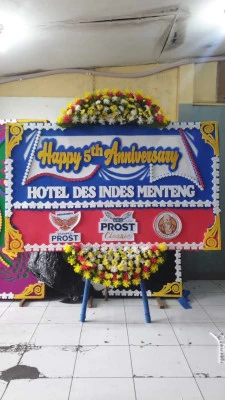 Papan Bunga di Taman Mini Indonesia Indah