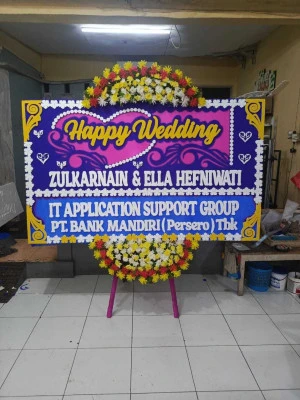 Papan Bunga di Taman Mini Indonesia Indah